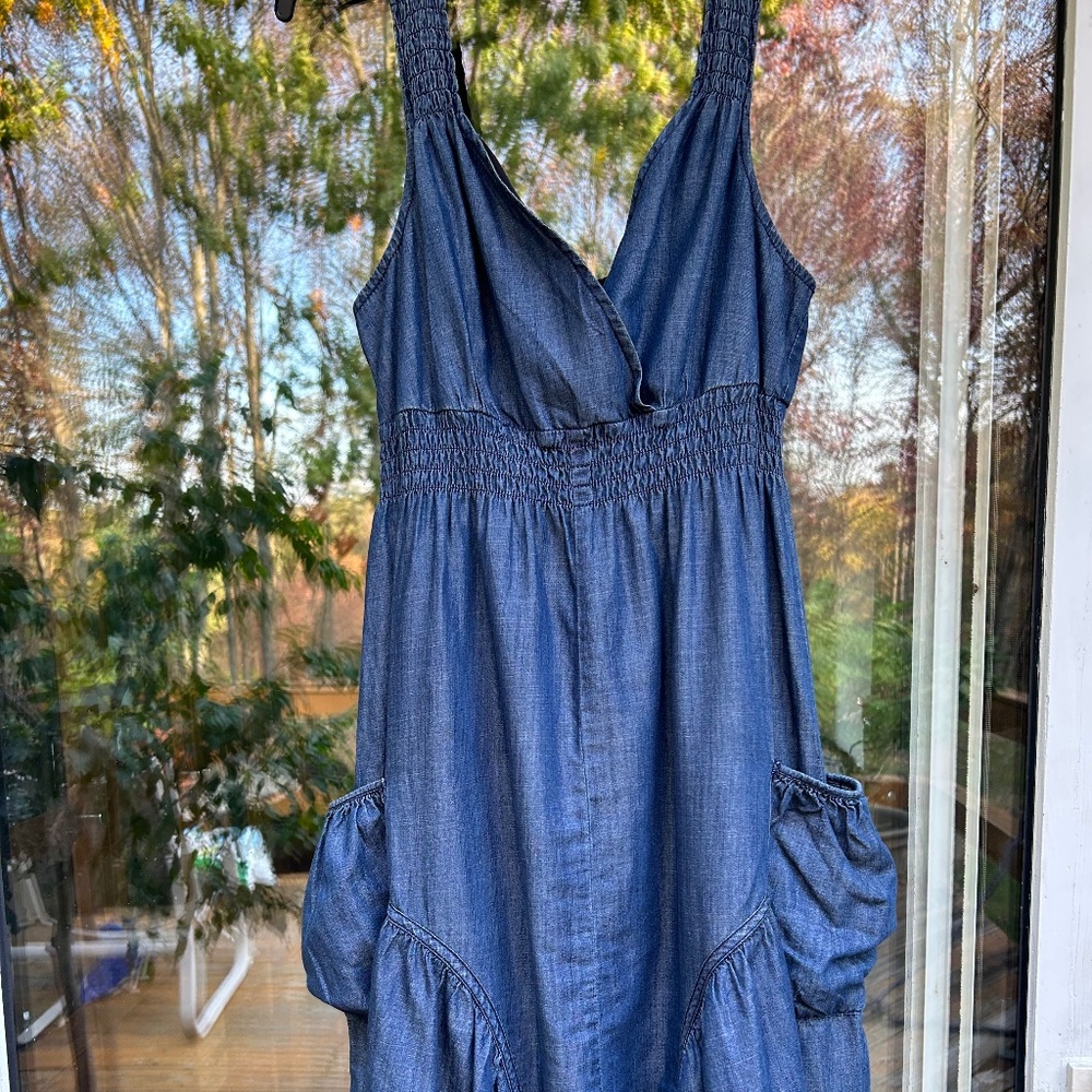 INC International Concepts Blue Jeans Dress, Size 6 - Picture 13 of 16